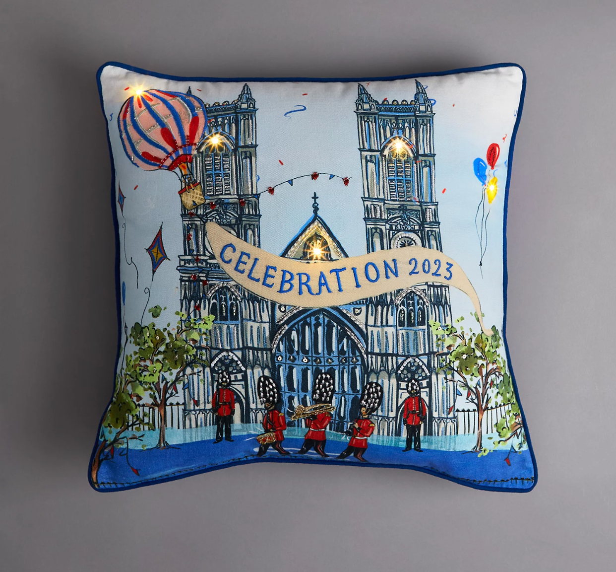 Light up coronation pillow from M&S